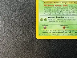 Pokemon TCG Venomoth Jungle Unlimited Holo Rare Card 13/64 - Image 4