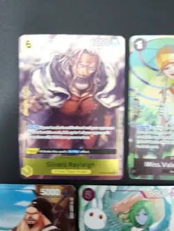 One Piece TCG OP14 Set 5 Of 6 Azure Sea's Seven English Dash Pack Cards - Image 2
