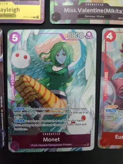One Piece TCG OP14 Set 5 Of 6 Azure Sea's Seven English Dash Pack Cards - Image 3
