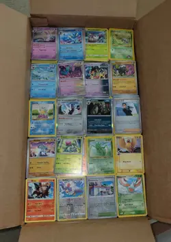 10000 Pokemon Cards Bulk Collection Lot - Com/Unc/Rare + Near-Vintage and Holos - Image 1