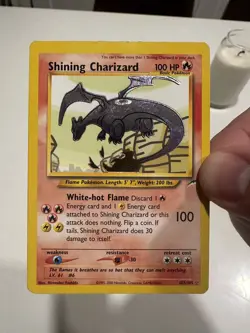 Shining Charizard Neo Destiny Holo Card 107/105 Unlimited Rare LP- - Image 5