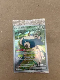 Pokemon Card Snorlax SVP 051 Scarlet & Violet 151 Black Star Promo NM sealed - Image 1