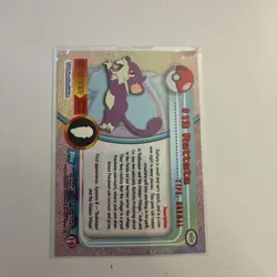 Rattata 2000 Topps Chrome Pokemon Rattata Chrome Card#19!Pokemon Chrome Card - Image 2