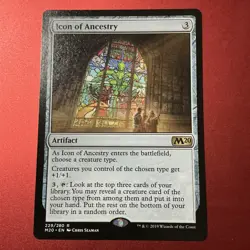 Icon of Ancestry 229/280 Core Set 2020 M20 MTG NM - Image 1
