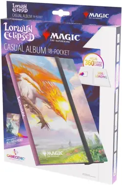 Gamegenic MTG Lorwyn Eclipsed Casual Album 18-Pocket Binder Eirdu, Carrier of Da - Image 1