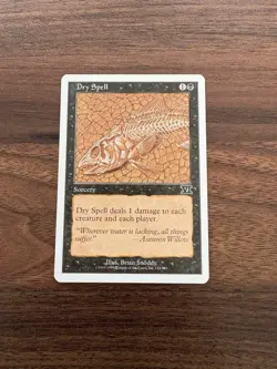 MTG Magic the Gathering Dry Spell (124/351) Sixth Edition NM - Image 1