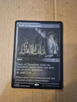 Vault of Champions (Foil Etched) Commander Masters Foil - Image 1