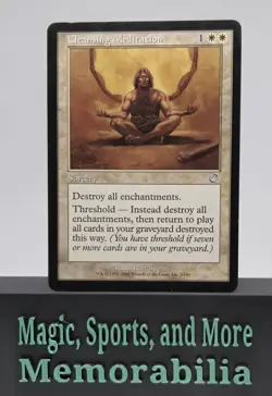 MTG Cleansing Meditation Torment Regular Uncommon Magic The Gathering MP - Image 1