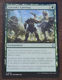 MTG Garruk's Uprising Foundations Regular #220 - Image 1