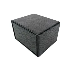 MTG Legion Storage Deck Box Dragon Scale Black - Image 1