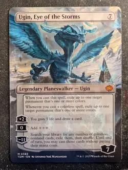Ugin, Eye of the Storms - Borderless - Tarkir: Dragonstorm (MTG) - Image 2