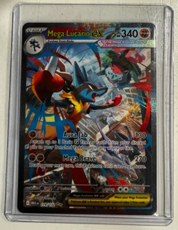 Pokemon Mega Evolutions Mega Lucario EX SIR 179/123 Mint/Near Mint - Image 1