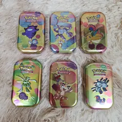 151 Mini Tin x6 ⭐NEW / SEALED⭐ 12 Booster Packs - Pokemon TCG - Image 1
