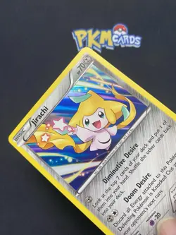 Pokemon TCG Jirachi Roaring Skies 42/108 Holo Rare LP. - Image 2