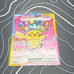 Pokemon TCG Pikachu Ex 277/217 Ascended Heros - Image 3