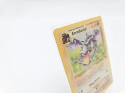 Pokemon TCG - Aerodactyl - 1/62 - Holo Unlimited - Fossil Unlimited - Image 4