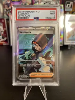 Cassiopeia 086/064 PSA 9 Ultra Rare 2024 Pokemon Shrouded Fable - Image 1