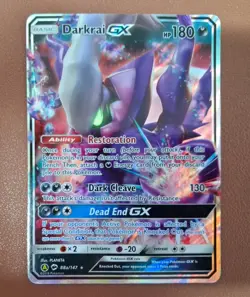 Pokemon - Darkrai GX 88a/147 Alternate Art Promo Rare Holo VG LIGHT PLAY - Image 1