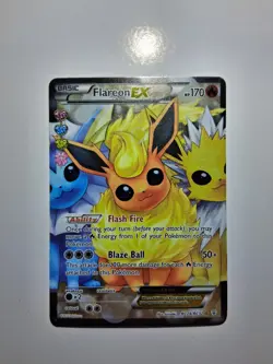 Flareon EX Full Art RC28 - Pokemon Generations: Radiant Collection - Image 1