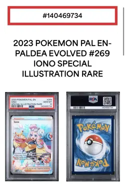 IONO #269/193 2023 POKEMON PAL EN - SPECIAL ILLUSTRATION RARE - PSA GEM MT 10 - Image 3