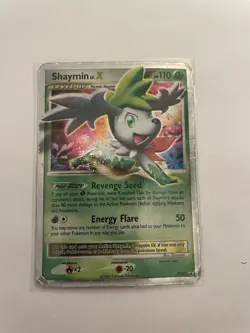 Shaymin LV.X DP39 Diamond and Pearl Holo Pokemon Card - Image 1