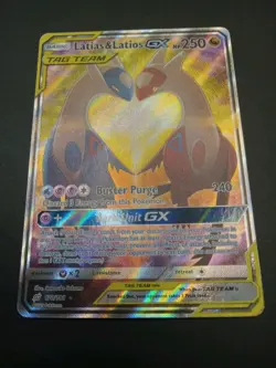 Pokemon TCG Latias & Latios GX 170/181 Team Up Alternate Full Art Holo NM - Image 3