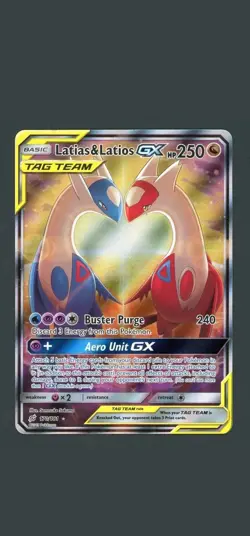 Pokemon Latias & Latios GX Tag Team Alternate Art 170/181 Team Up - Image 1