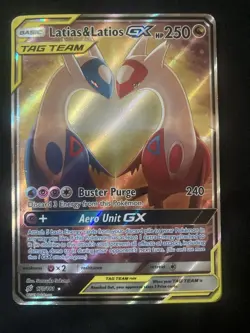 Pokemon Latios & Latias Tag Team GX 170/181 Team Up MP - Image 1