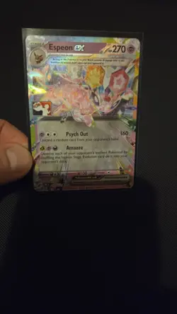 Pokemon TCG - Espeon EX Play Pack Series 7 Promo Stamp Holo 034/131 - Image 2