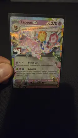Pokemon TCG - Espeon EX Play Pack Series 7 Promo Stamp Holo 034/131 - Image 3