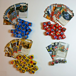 Star Wars Destiny Convergence 60 Cards w/ Dice Lot List In Description - Image 1