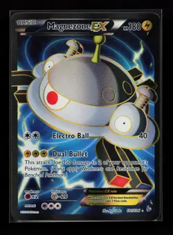 Magnezone EX (101 Full Art) 101/106 Ultra Rare XY - Flashfire Pokemon Card - Image 1