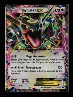 Rayquaza EX (Shiny) XY69 Holo XY Promos Pokemon Card - Image 1
