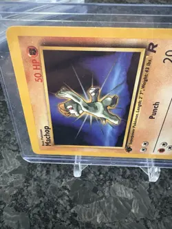 Pokemon TCG Team Rocket Machop 1st Edition 59/82 Card - Image 2