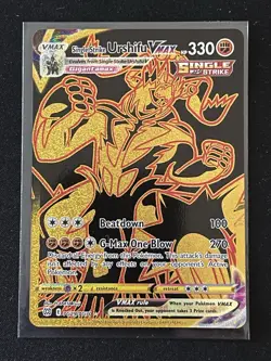 Pokemon TCG Brilliant Stars Rapid Strike Urshifu VMAX Ultra Rare Holo Card TG29 - Image 1