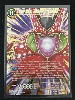 Dragon Ball Super Card Game Cell Max Return of Despair SPR Foil Card BT22-027 - Image 1