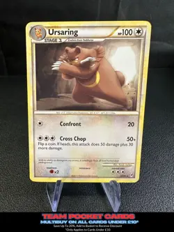 Ursaring 37/95, HGSS Call of Legends, Pokemon, LP - Image 1