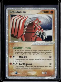 Pokemon Nintendo Promos Groudon ex 038 - Image 1