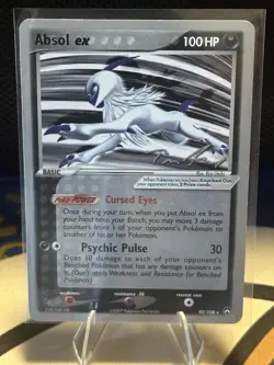 Pokemon TCG Absol EX 92/108 Tim Roos World Championship Deck 2007 - Image 1