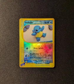 Pokemon EXPEDITION - #131/165 Squirtle #132/165 Squirtle - Reverse Holo - ENG - Image 3