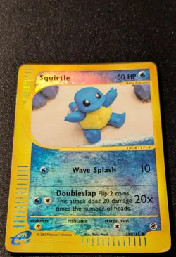 Pokemon EXPEDITION - #131/165 Squirtle #132/165 Squirtle - Reverse Holo - ENG - Image 4