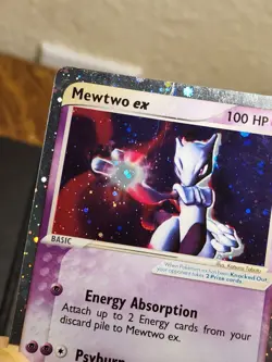 Mewtwo ex 101/109 Ruby and Sapphire Holo Ultra Rare Pokemon TCG Nintendo MP - Image 5