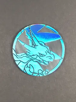 Mega Charizard Blue Coin Pokemon TCG Phantasmal Flames ETB - Image 1