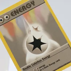 Pokemon TCG - Double Colorless Energy 96/102 Base Set Uncommon WOTC 1999 - EXC - Image 1