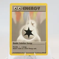 Pokemon TCG - Double Colorless Energy 96/102 Base Set Uncommon WOTC 1999 - EXC - Image 2