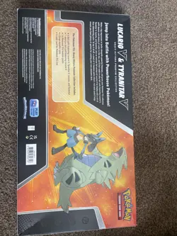 Pokemon TCG Lucario V & Tyranitar V Heavy Hitters Premium Collection NEW - Image 3