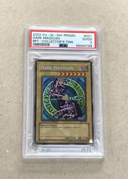Yu-Gi-Oh! DARK MAGICIAN BPT-001 2002 Collector’s Tin PSA GOOD - Image 2