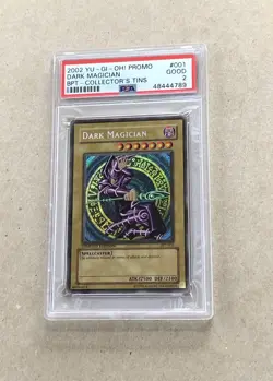 Yu-Gi-Oh! DARK MAGICIAN BPT-001 2002 Collector’s Tin PSA GOOD - Image 3