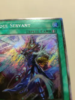 Yu-Gi-Oh! Soul Servant (Platinum Secret Rare) RA03-EN271 1st Ed VLP - Image 3