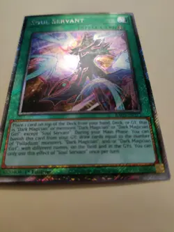 Yu-Gi-Oh! Soul Servant (Platinum Secret Rare) RA03-EN271 1st Ed VLP - Image 4